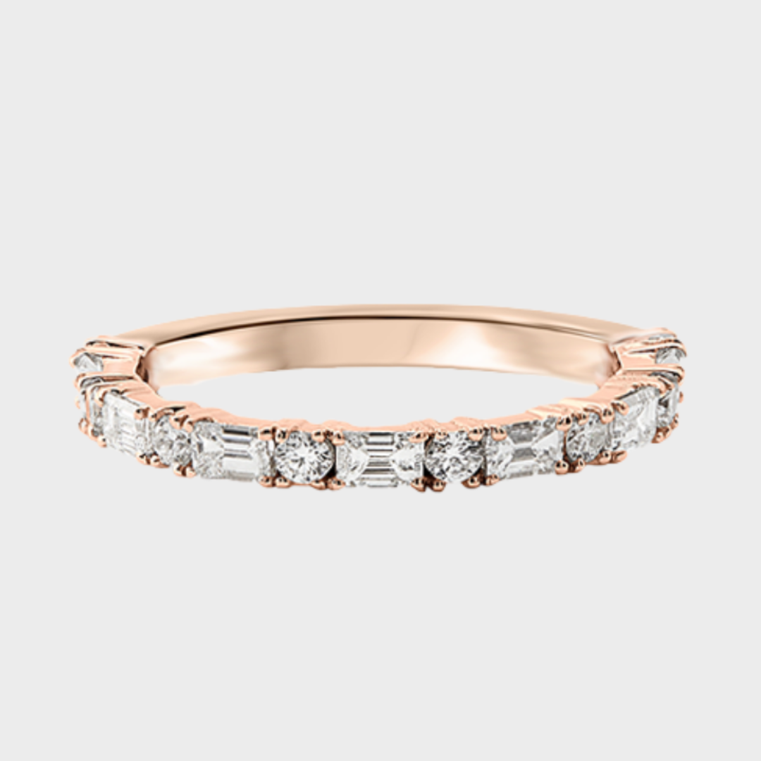 Emerald and Round Band
