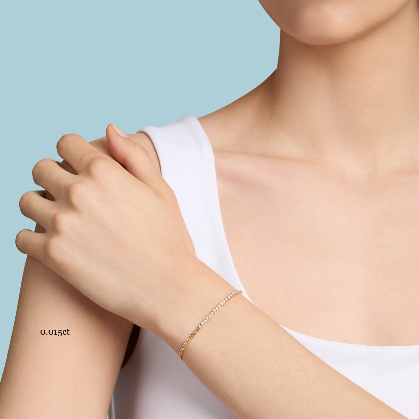 Chelsea Chain Tennis Bracelet