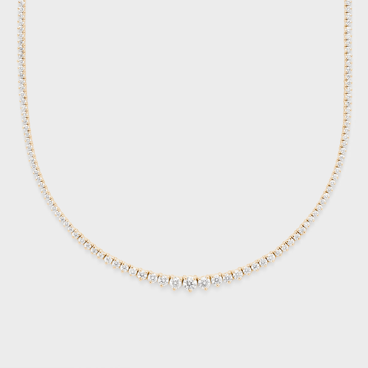 Diamond Riviera Necklace The Clear Cut