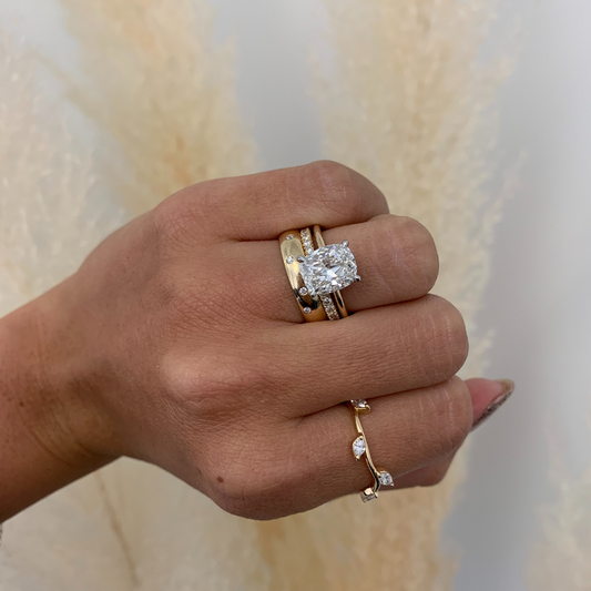 Cushion Cut Diamond Ring