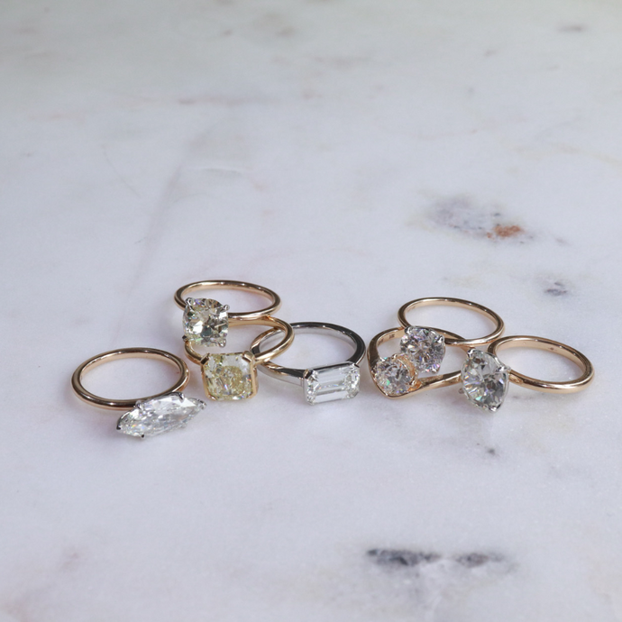 Ready to Ship Engagement Ring Collection