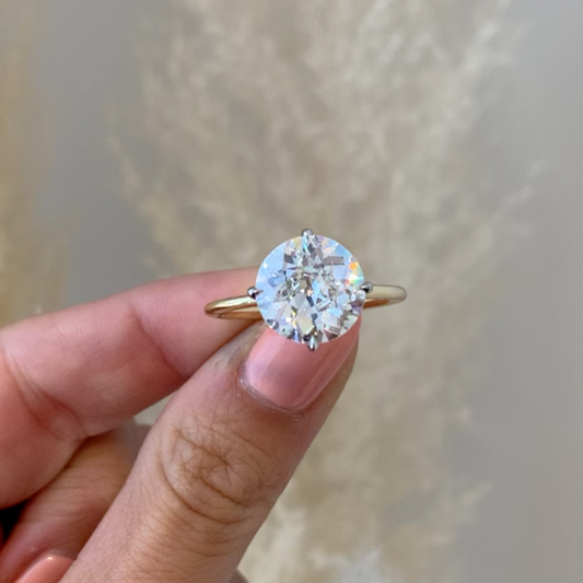 Low Color Antique Cut Diamonds
