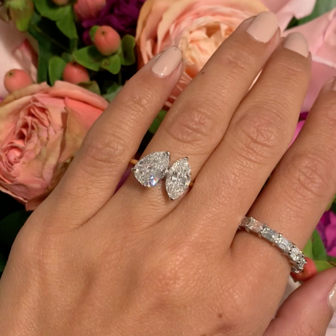 Your Guide to Toi et Moi Engagement Rings