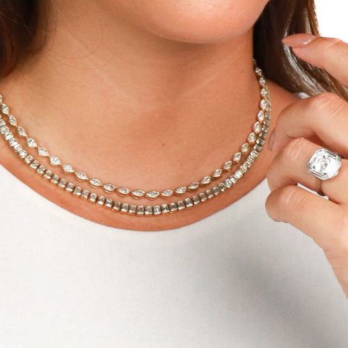 New Gemstones & Tennis Necklaces