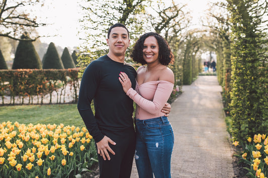 Clear Cut Couples: Betelle and Oscar