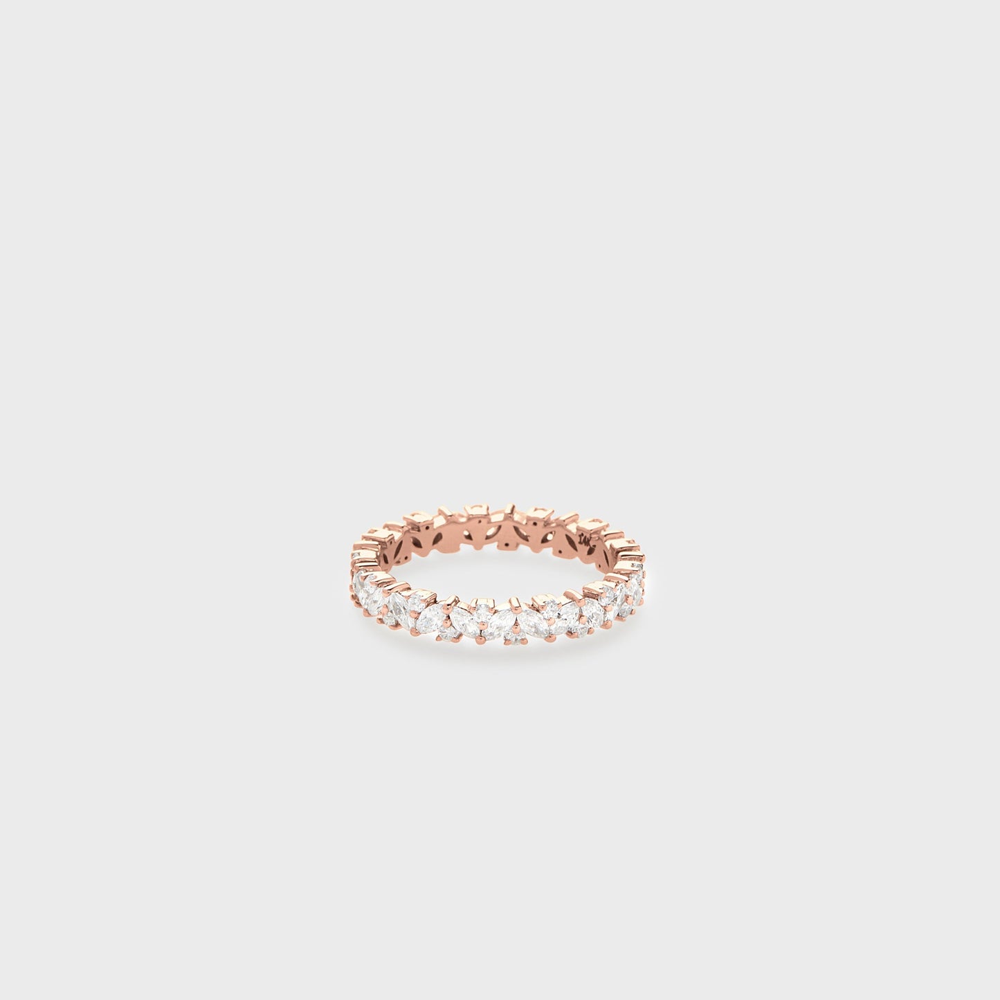 3mm | Full band | 14k rose , 3mm | Full band | 18k rose