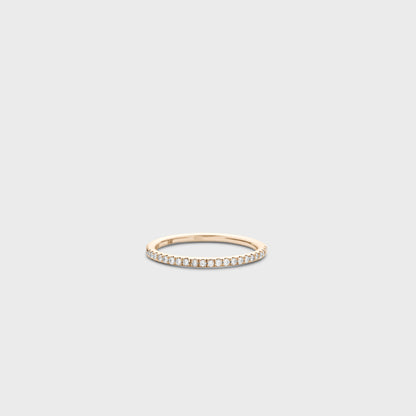 Super Skinny Pave Diamond Band