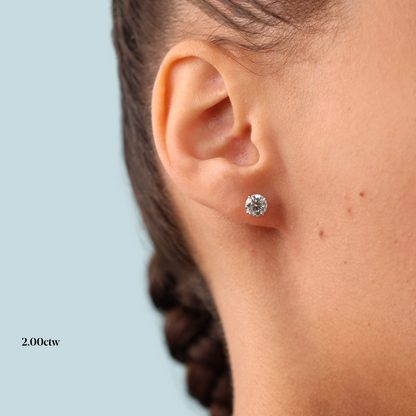 Classic Diamond Studs