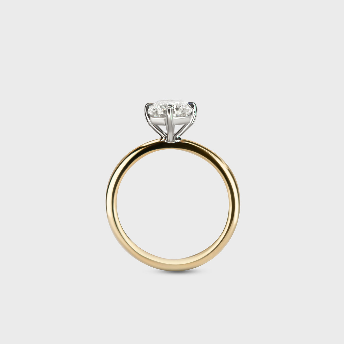 2.01ct Crisscut Engagement Ring