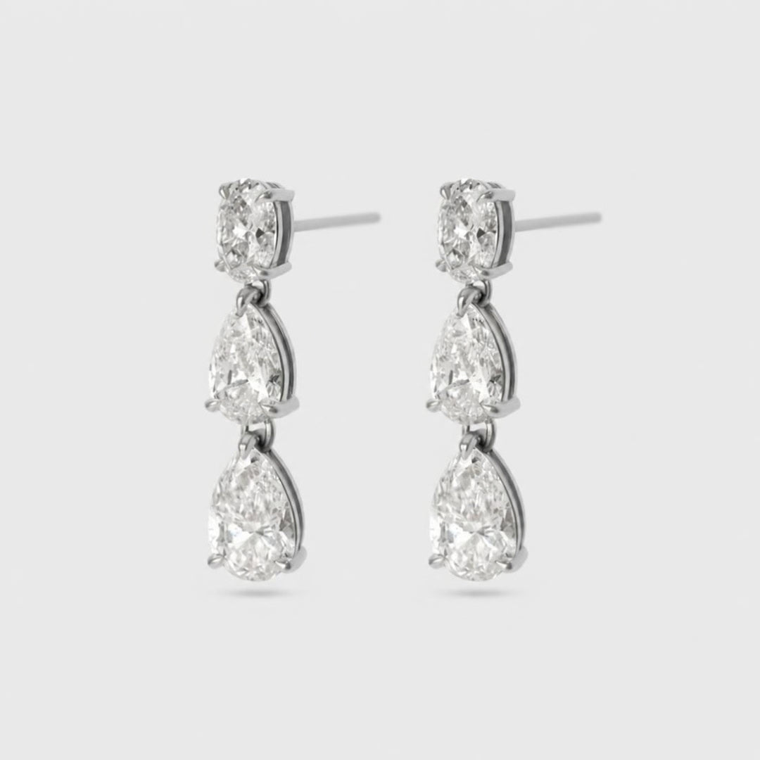 Cascade Diamond Earrings