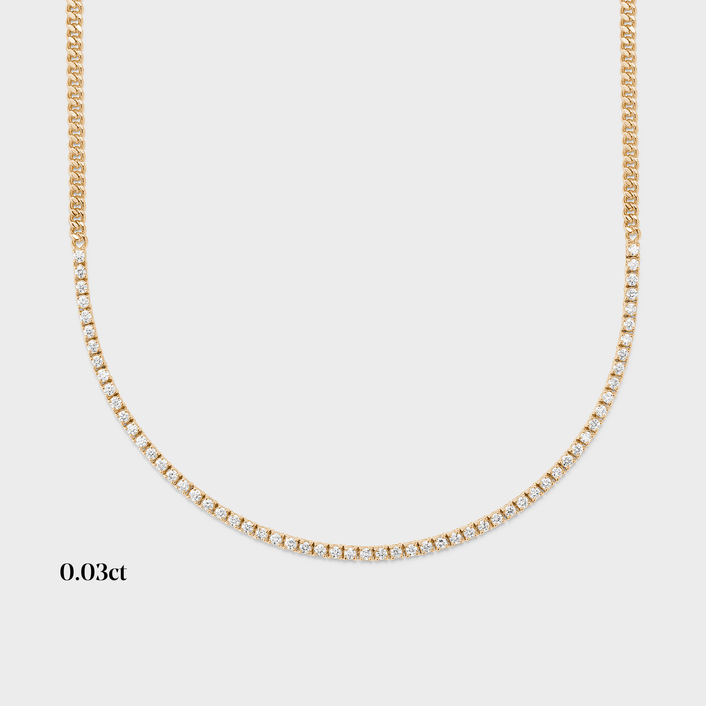 Chelsea Chain Tennis Necklace