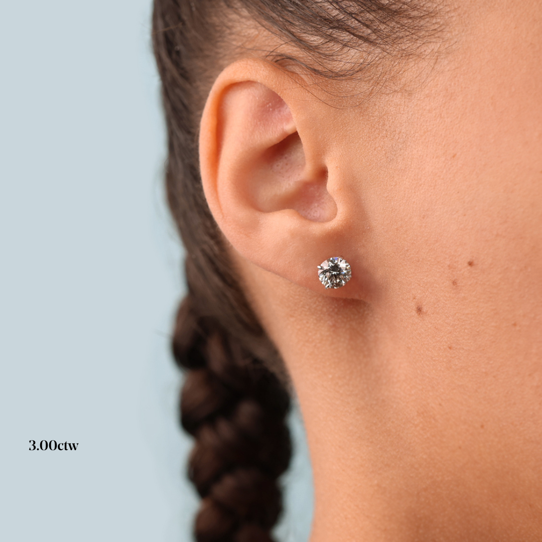 Classic Diamond Studs