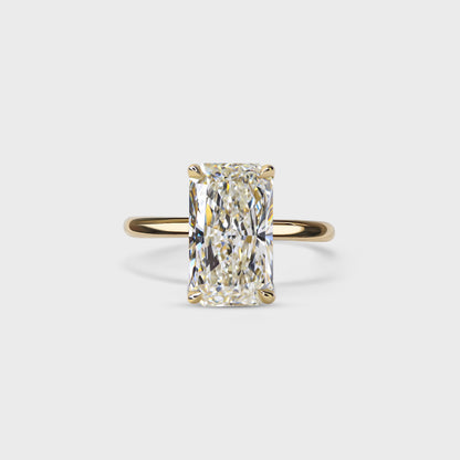 4.01ct Radiant Engagement Ring