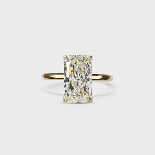 4.01ct Radiant Engagement Ring