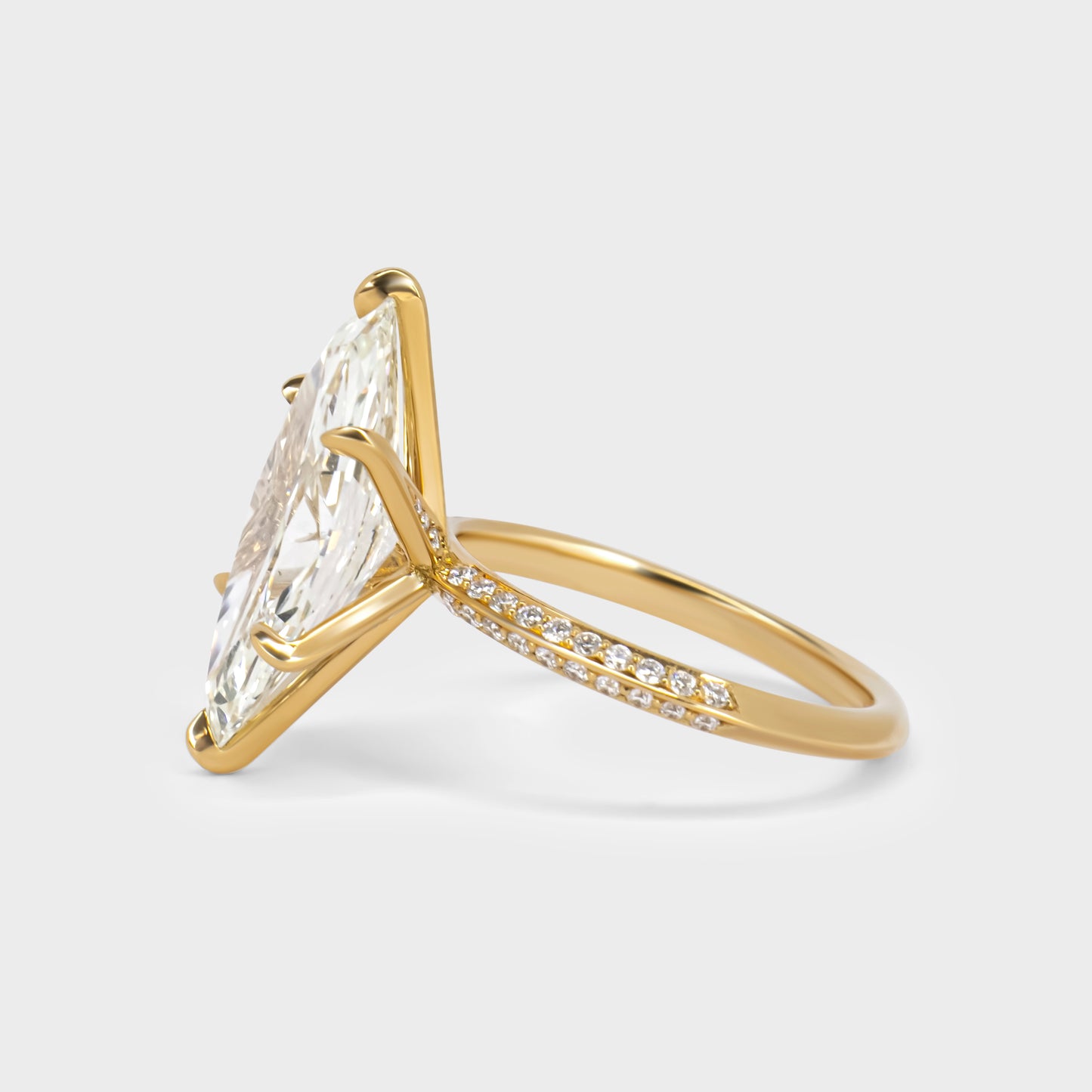 4.57ct Marquise Engagement Ring