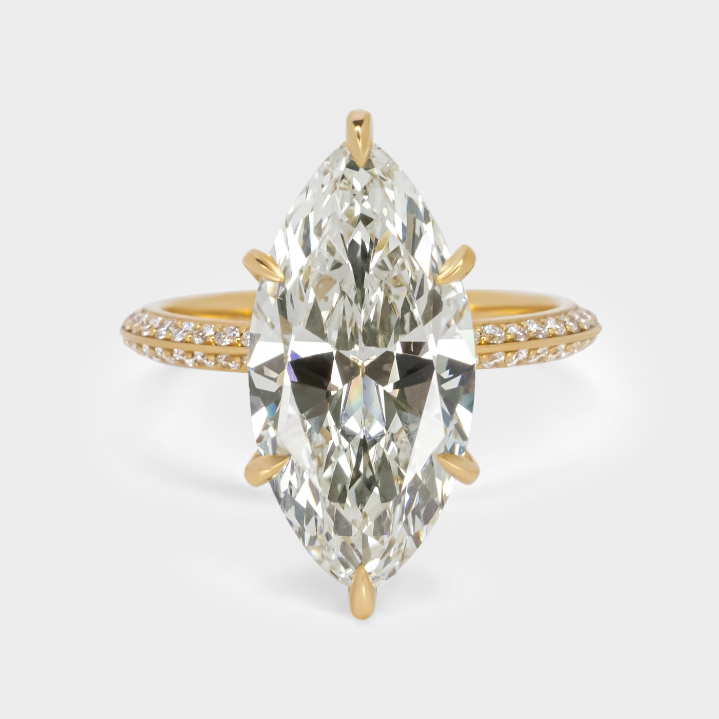 4.57ct Marquise Engagement Ring