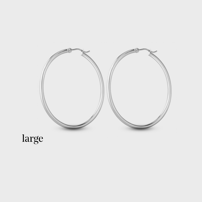 Classic Gold Hoops