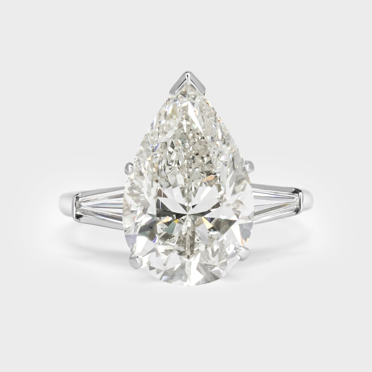 5.52ct Pear Engagement Ring