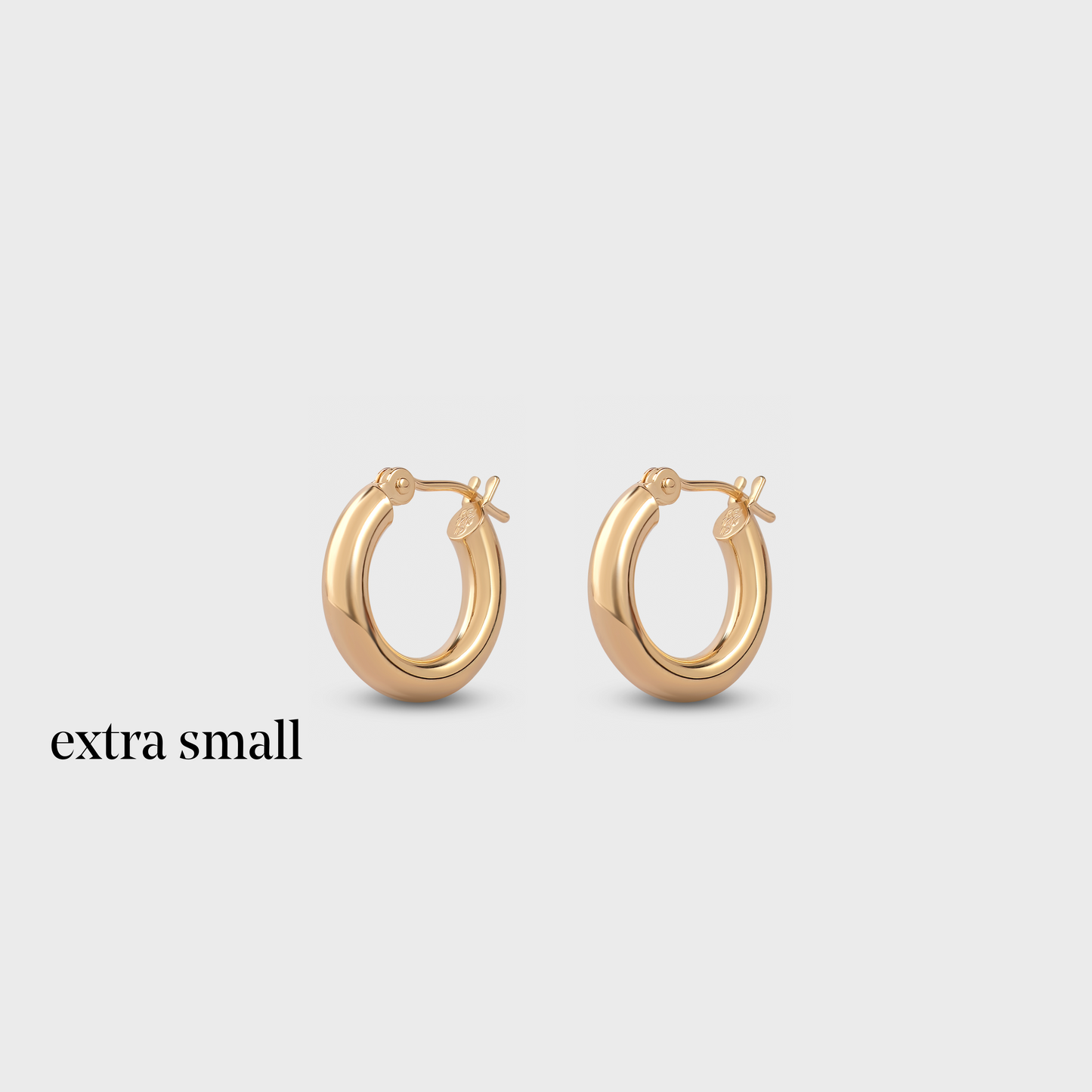 Thick Gold Hoops