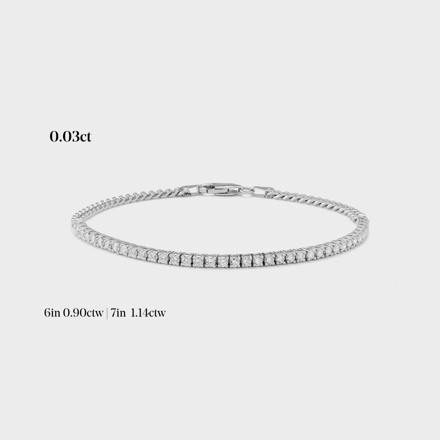 Chelsea Chain Tennis Bracelet