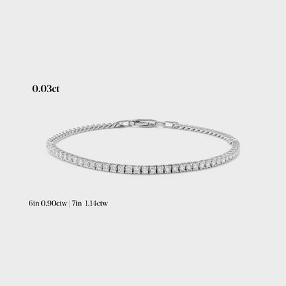 Chelsea Chain Tennis Bracelet