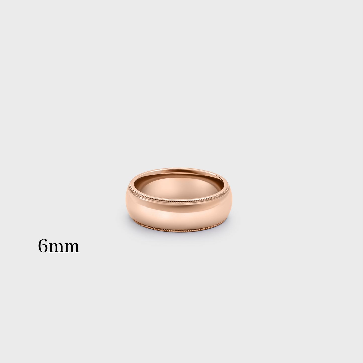 Comfort Fit Milgrain Band