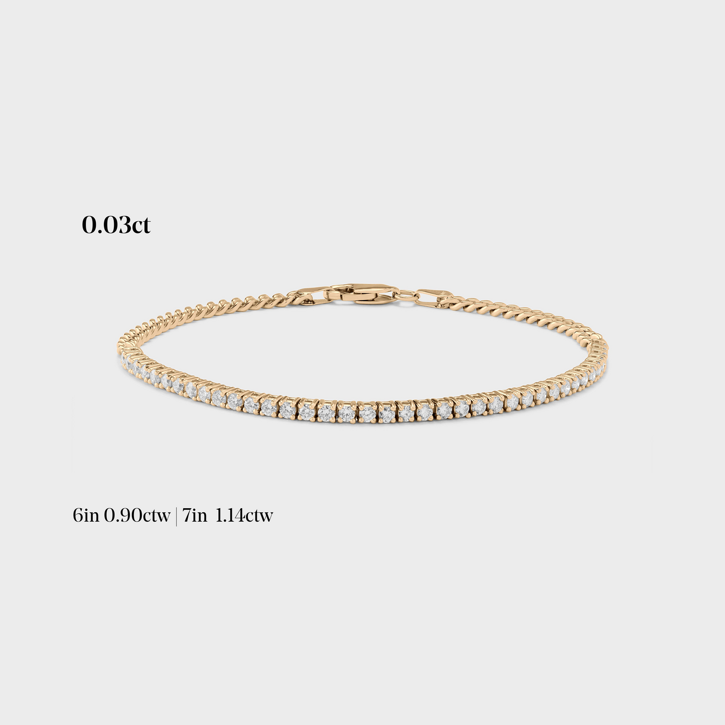 Chelsea Chain Tennis Bracelet