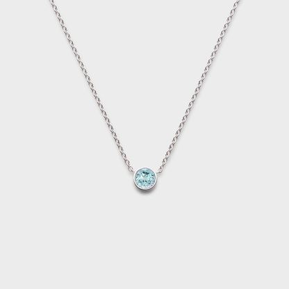 Gemstone Classic Bezel Pendant