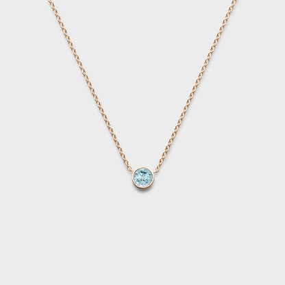 Gemstone Classic Bezel Pendant
