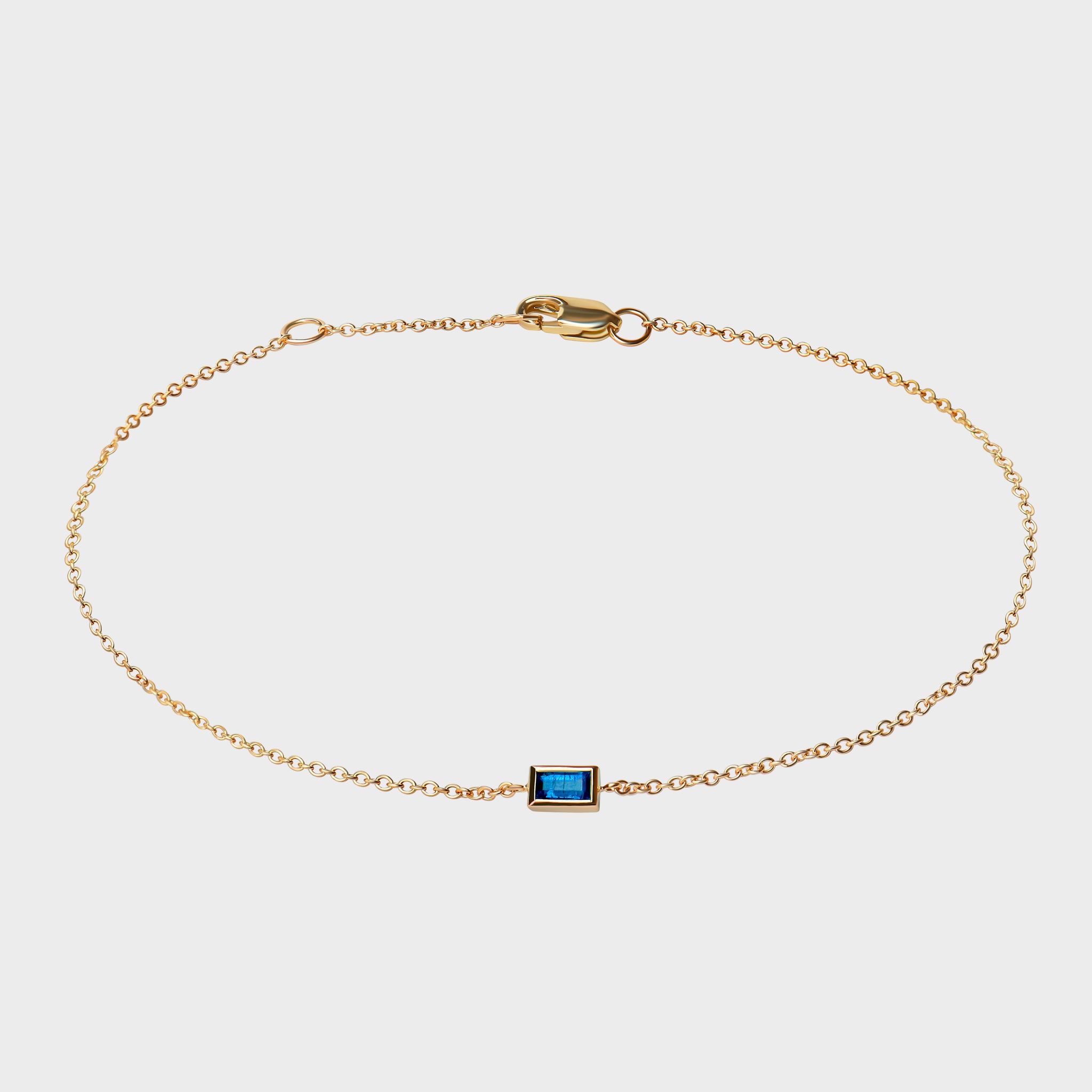 Retro 18ct Gold Multi Gem Bracelet (80N) | The Antique Jewellery Company