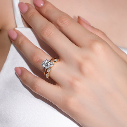 Bezel Set Marquise Band