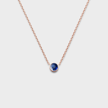Gemstone Classic Bezel Pendant