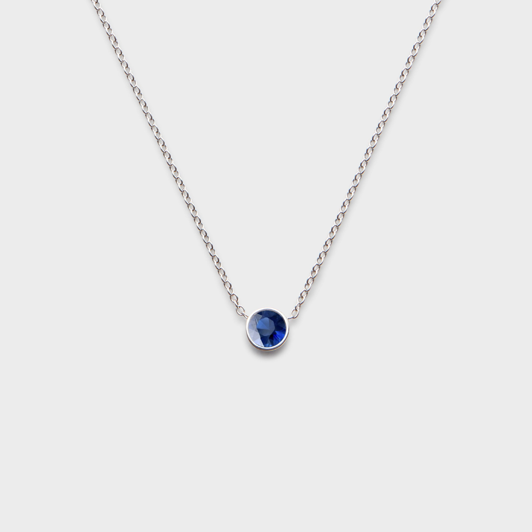 Gemstone Classic Bezel Pendant