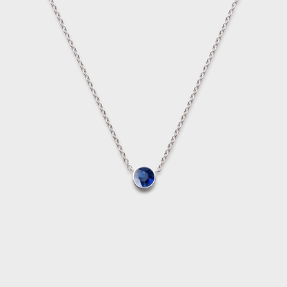 Gemstone Classic Bezel Pendant
