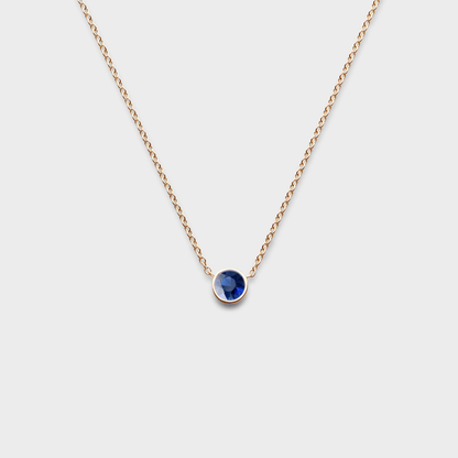 Gemstone Classic Bezel Pendant