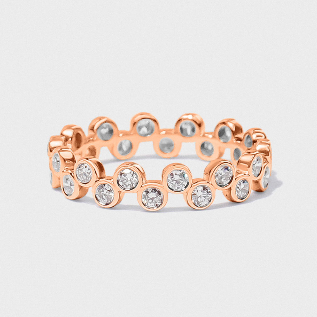 Bubble Diamond Band