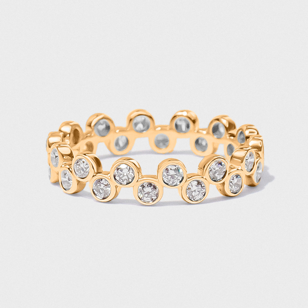 Bubble Diamond Band