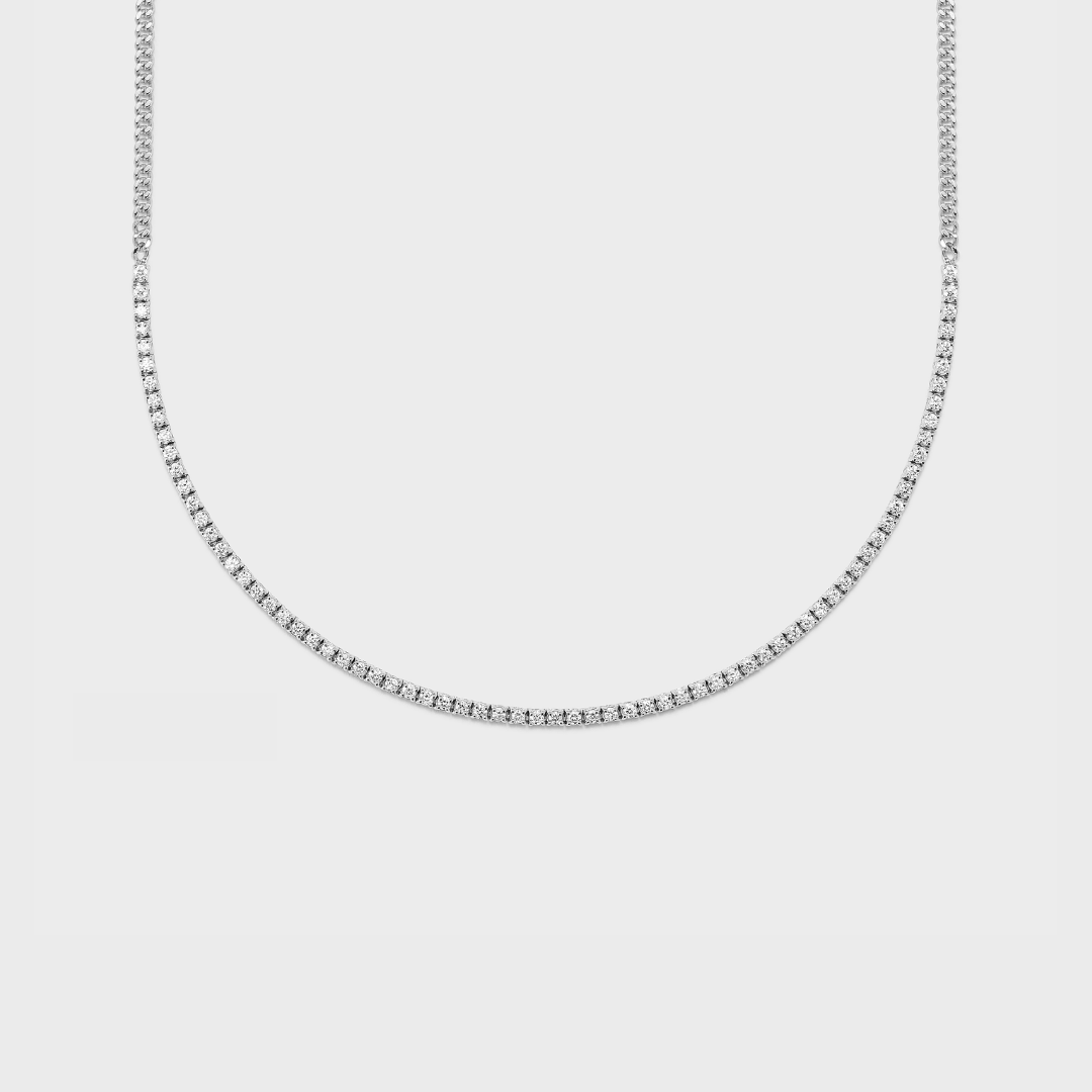Chelsea Chain Tennis Necklace