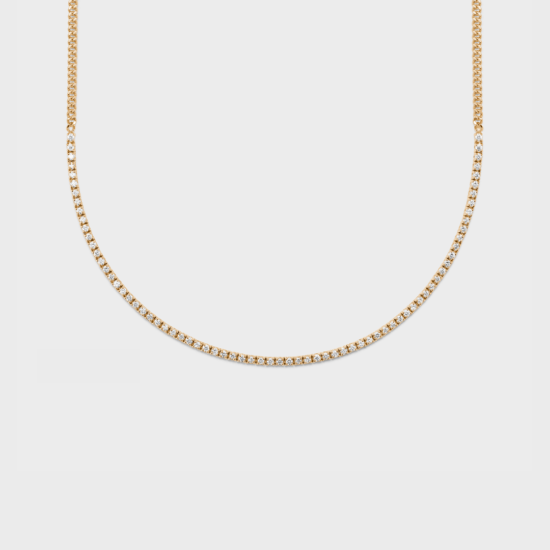 Chelsea Chain Tennis Necklace