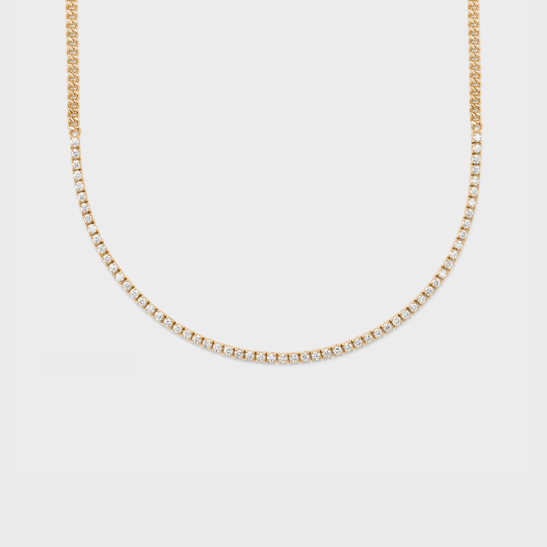 Chelsea Chain Tennis Necklace