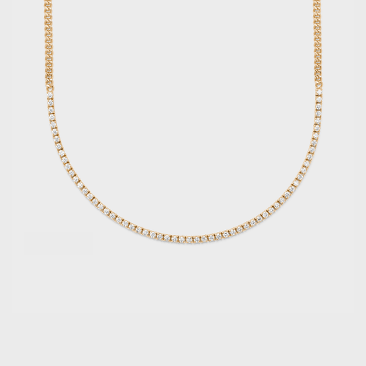 Chelsea Chain Tennis Necklace