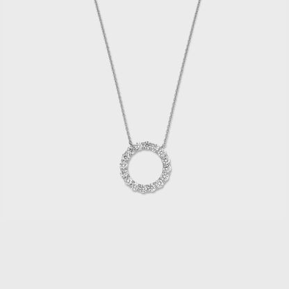 Diamond Circle Pendant