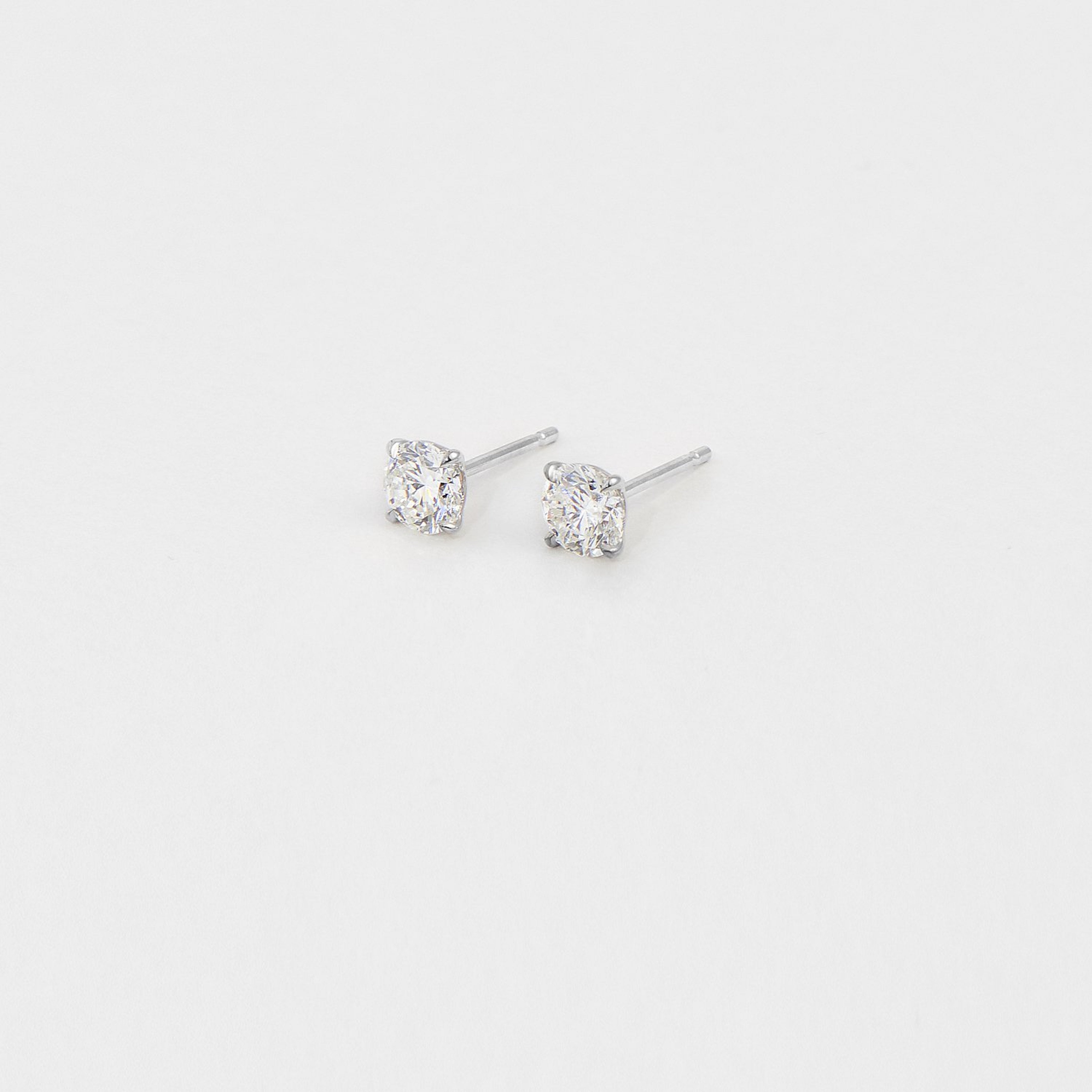 Classic Diamond Studs - The Clear Cut Collection