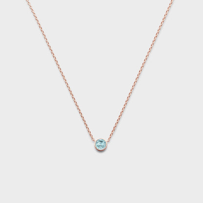 Gemstone Classic Bezel Pendant