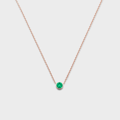 Gemstone Classic Bezel Pendant