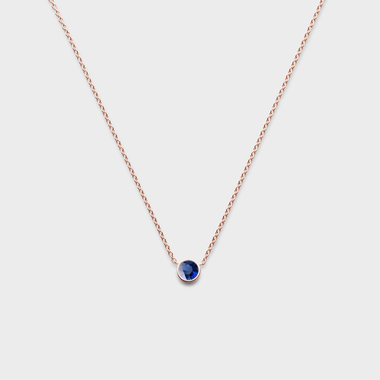 Gemstone Classic Bezel Pendant