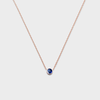Gemstone Classic Bezel Pendant