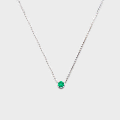 Gemstone Classic Bezel Pendant