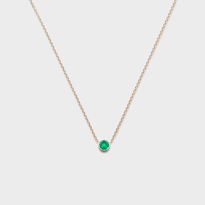 Gemstone Classic Bezel Pendant