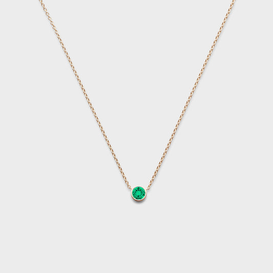 Gemstone Classic Bezel Pendant